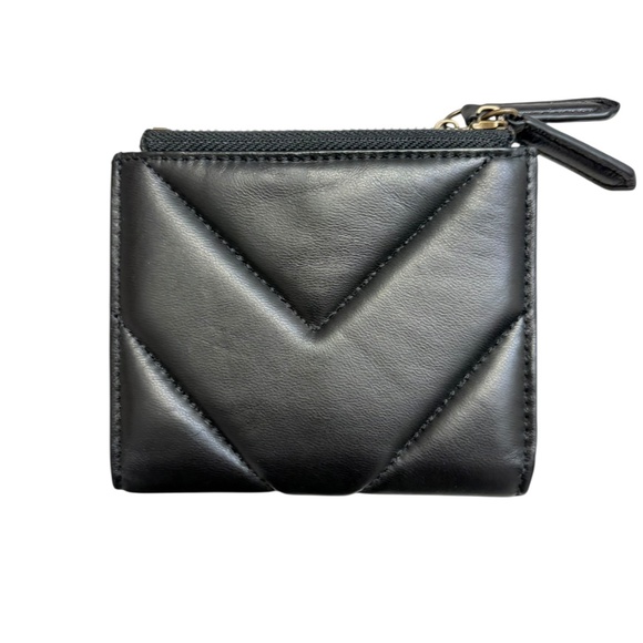 Kurt Geiger black leather compact mini wallet - Picture 2 of 8